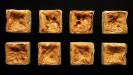 tartelettes du petit-déjeuner à la crème patissière & filo (doucement & délicatement cuites & épicées)