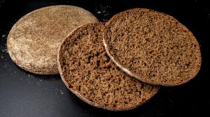 cold oven-baked & multi-grain round flatbread & rusks