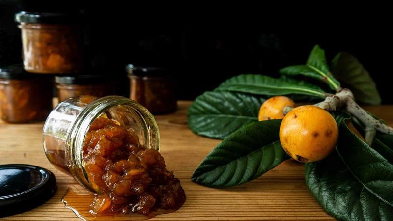 loquat fruit & cardamom sweet preserves