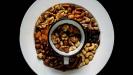 chocolate-coated & caramel-filled & dried fruits-topped «billionnaire» shortbreads