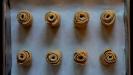 sugar & orange blossom syrup glazed puff-pastry flaky brioches