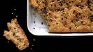 sesame & beer & olive oil «lagana» greek flatbread