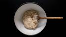 sesame & beer & olive oil «lagana» greek flatbread