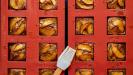 spiced apple cakes with olive oil & buckwheat