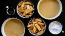 spiced apple cakes with olive oil & buckwheat