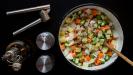 egalitarian & equal opportunity minestrone soup