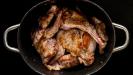 mirepoix & beer braised rabbit roast and/or stew