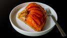 juicy apricot & almond tart with crunchy shortbread crust