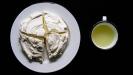 frozen strained yogurt / sweetened labneh ice cream