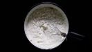frozen strained yogurt / sweetened labneh ice cream