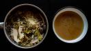 extra tart green cabbage rolls with meat & rice stuffing