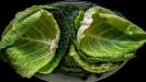 extra tart green cabbage rolls with meat & rice stuffing