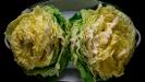 extra tart green cabbage rolls with meat & rice stuffing