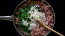 extra tart green cabbage rolls with meat & rice stuffing