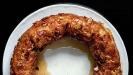 rolled apple & filo baklava crown