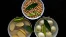 oven-baked salt cod with vegetables & chickpeas
