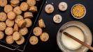 spiced orange & hazelnut christmas cookies