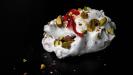 holiday meringues with extra garnishes