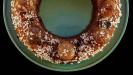 3 kings crown cake with chestnut cream & chestnut syrup & candied chestnuts