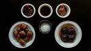 3 kings crown cake with chestnut cream & chestnut syrup & candied chestnuts