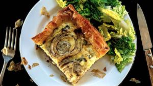 crispy & creamy onion & cheese pie
