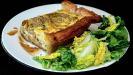 crispy & creamy onion & cheese pie