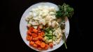 turkey shanks «osso buco» with cherry tomatoes & baby potatoes
