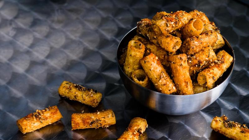 leftover pasta chips