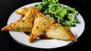 «tiropitakia» filo triangles with feta cheese & eggs