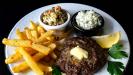 a better “bifteki” ground meat patty (with beef & lamb)