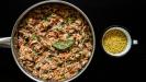tomates farcies & cuites au thon & fenouil & boulgour