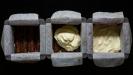 perfectly square tiramisu semifreddo blocks