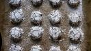 chocolate & peanut chewy amaretti cookies