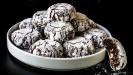 chocolate & peanut chewy amaretti cookies