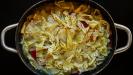 savoy cabbage & smoked sausage soup
