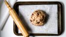 tomato and black olive flatbread