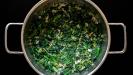 tarte traditionnelle grecque «spanakopita» aux épinards & feta