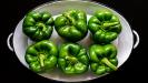 roasted green bell peppers preserves (in olive oil)