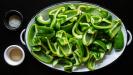 roasted green bell peppers preserves (in olive oil)