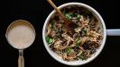 entrées vol-au-vent au poulet & champignons