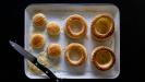 entrées vol-au-vent au poulet & champignons
