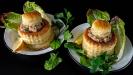 entrées vol-au-vent au poulet & champignons