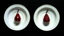 poached pears in red wine & spices