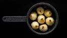 poached pears in red wine & spices