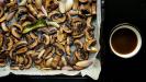 pizza aux champignons rôtis & sa sauce aux champignons rôtis