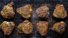 cuisses de poulet rôties avec marinade sèche à la méditerranéenne