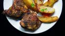 cuisses de poulet rôties avec marinade sèche à la méditerranéenne