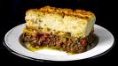hachis parmentier méditerranéen (avec les restes d'agneau rôti)