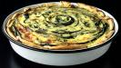 quiche aux courgettes rôties & mozzarella