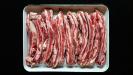 tranches de poitrine d'agneau marinées & braisées & grillées